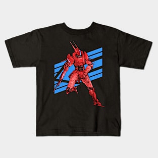 Jackrabbot Red Blue Kids T-Shirt